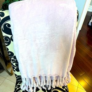 Pale Purple/Pink Blanket /Throw